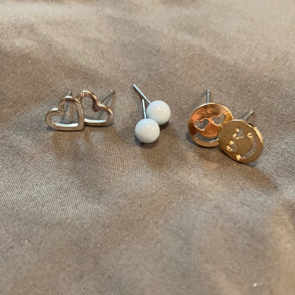 3 pcs earrings